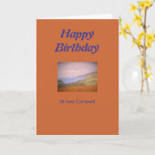 St Ives Cornwall Kaart (Gele Bloem)