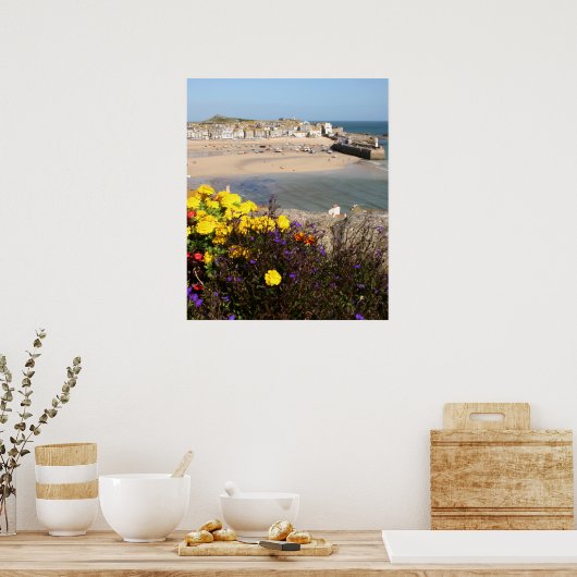 St Ives Cornwall Poster (Keuken)