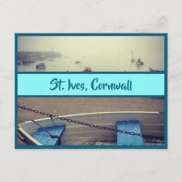 St. Ives Cornwall Wharf Afbeelding Briefkaart