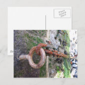 St. Ives de Ketting van de Boot Briefkaart (Voorkant / Achterkant)