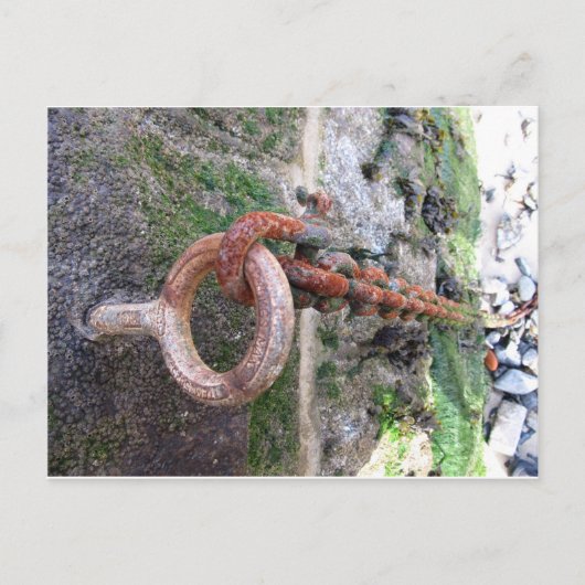 St. Ives de Ketting van de Boot Briefkaart (Voorkant)