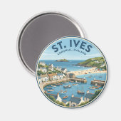 St. Ives Engeland Magneet (Voorkant / Achterkant)