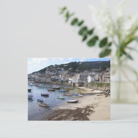 St Ives Harbor Cornwall UK Briefkaart (Staand voorkant)