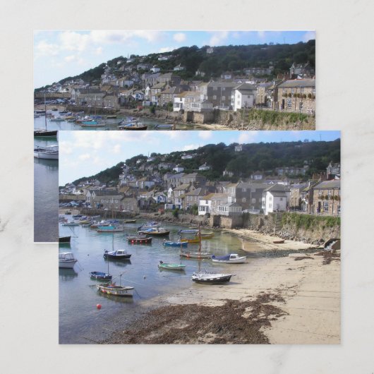 St Ives Harbor Cornwall UK Briefkaart (Voorkant / Achterkant)