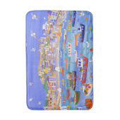 St Ives Harbour Bath mat van John Dyer (Voorkant Verticaal)