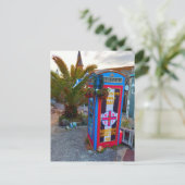 St. Ives - Telephone Box - Cornwall Briefkaart (Staand voorkant)