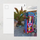 St. Ives - Telephone Box - Cornwall Briefkaart (Voorkant / Achterkant)