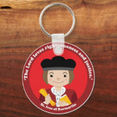 St. Ivo Kermatin Sleutelhanger (Voorkant)