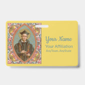 St. Ivo van Kermartin (BK 015) Badge (Achterkant)