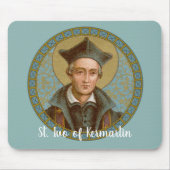 St. Ivo van Kermartin (BK 015) Muismat (Voorkant)