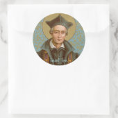 St. Ivo van Kermartin (BK 015) Ronde Sticker (Tas)