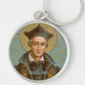 St. Ivo van Kermartin (BK 015) Sleutelhanger (Voorkant)