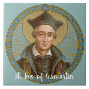 St. Ivo van Kermartin (BK 015) Tegeltje