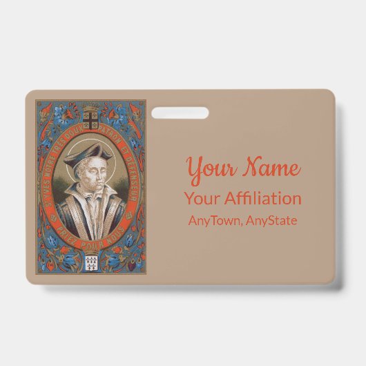 St. Ivo van Kermartin (M 005) Badge (Voorzijde)