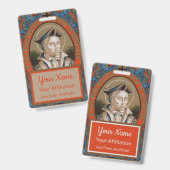 St. Ivo van Kermartin (M 005) Badge (Voor- en achterkant)