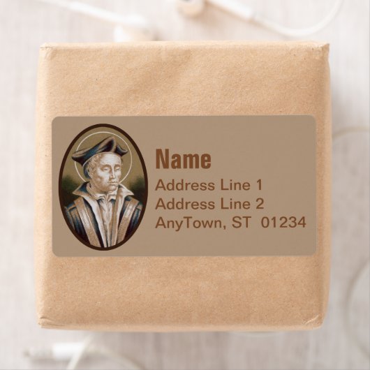 St. Ivo van Kermartin (M 005) Etiket (Insitu)