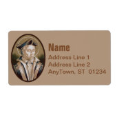 St. Ivo van Kermartin (M 005) Etiket (Voorkant)