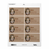 St. Ivo van Kermartin (M 005) Etiket (Full Sheet)