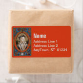 St. Ivo van Kermartin (M 005) Etiket (Insitu)