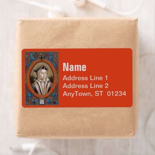 St. Ivo van Kermartin (M 005) Etiket (Insitu)