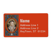 St. Ivo van Kermartin (M 005) Etiket (Voorkant)