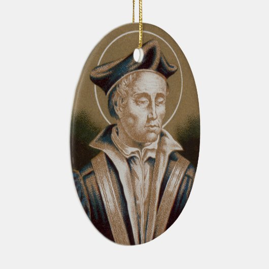 St. Ivo van Kermartin (M 005) Keramisch Ornament (Rechts)