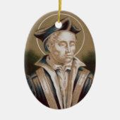 St. Ivo van Kermartin (M 005) Keramisch Ornament (Voorkant)