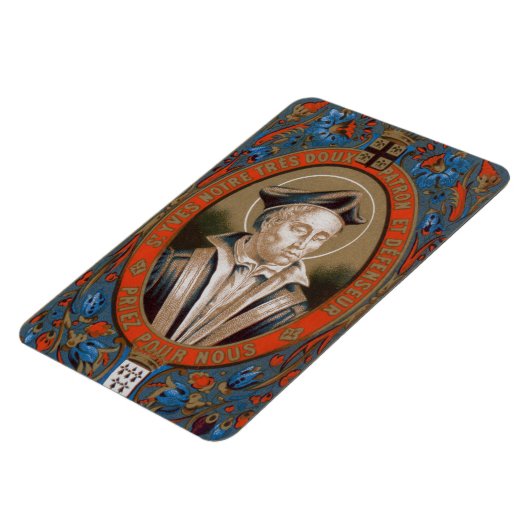 St. Ivo van Kermartin (M 005) Magneet (Linkerzijde)