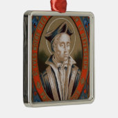 St. Ivo van Kermartin (M 005) Metalen Ornament (Rechts)