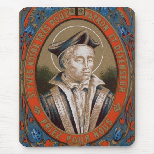 St. Ivo van Kermartin (M 005) Muismat (Voorkant)