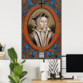 St. Ivo van Kermartin (M 005) Poster (Thuiskantoor)