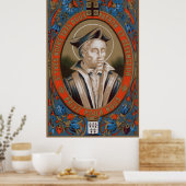 St. Ivo van Kermartin (M 005) Poster (Keuken)