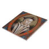 St. Ivo van Kermartin (M 005) Tegeltje (Zijkant)