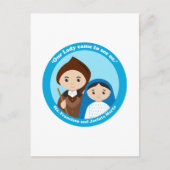 St. Jacinta en St. Francisco Marto Briefkaart (Voorkant)