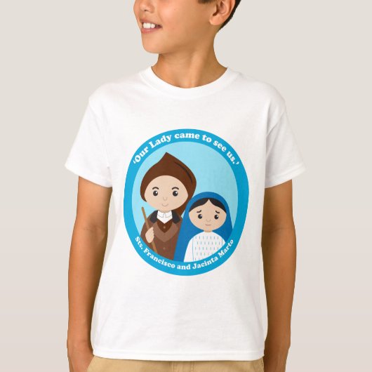 St. Jacinta en St. Francisco Marto T-shirt (Voorkant)