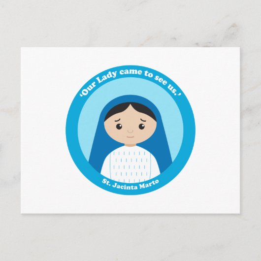 St. Jacinta Marto Briefkaart (Voorkant)