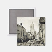 St. Jacob's Church, Ypres, juni 1915 Magneet (Voorkant / Achterkant)