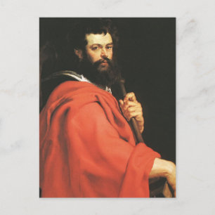 St. Jacobus de apostel door Peter Paul Rubens Briefkaart