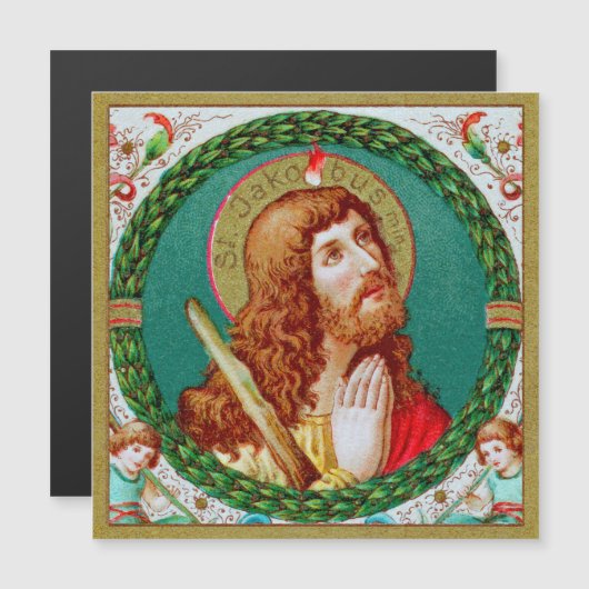 St. Jacobus de Mindere (JMAS 05) Magnetische Uitnodiging (Voorkant / Achterkant)