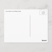 St. James Acanthus Bladpatroon van William Morris Briefkaart (Achterkant)