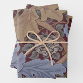 St. James Acanthus Bladpatroon van William Morris Inpakpapier Vel (In situ)