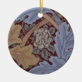 St. James Acanthus Bladpatroon van William Morris Keramisch Ornament (Voorkant)