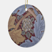 St. James Acanthus Bladpatroon van William Morris Keramisch Ornament (Links)