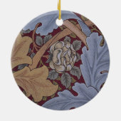 St. James Acanthus Bladpatroon van William Morris Keramisch Ornament (Achterkant)