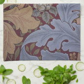 St. James Acanthus Bladpatroon van William Morris Theedoek (Gevouwen)