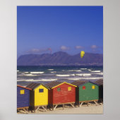 St. James Bay Bathing Boxes, bij Capetown, 2 Poster (Voorkant)
