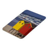 St. James Bay Bathing Boxes, bij Capetown, 3 Magneet (Linkerzijde)