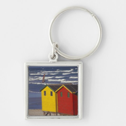 St. James Bay Bathing Boxes, bij Capetown, 3 Sleutelhanger (Voorkant)