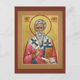 St. James, broer van de Lord Prayer Card Briefkaart