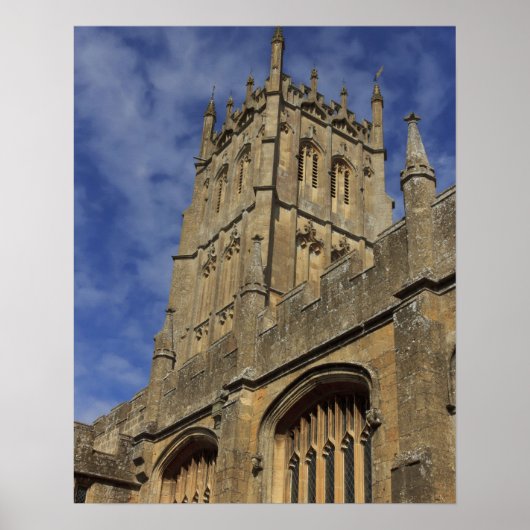 St. James Church Tower, Chipping Camden Poster (Voorkant)